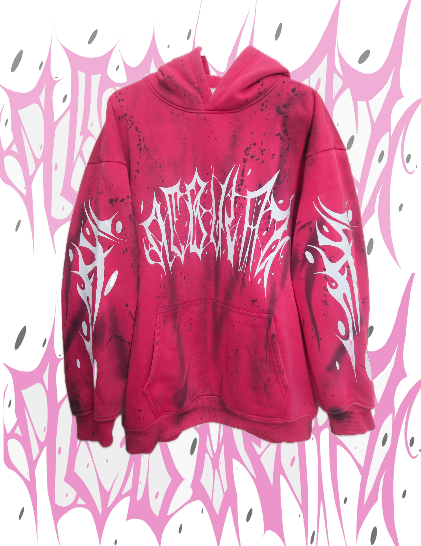 PINK 1/1 HOODIE “SX09” size XL