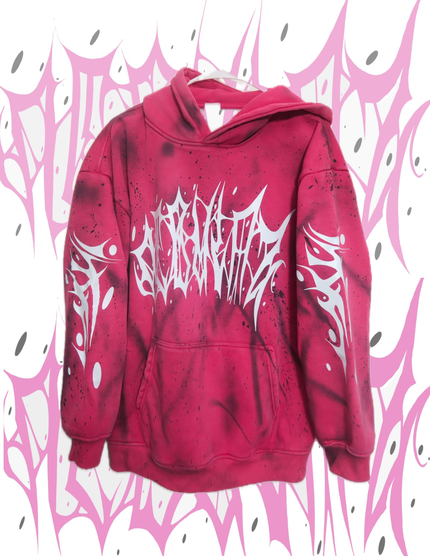 PINK 1/1 HOODIE “SX09” size L